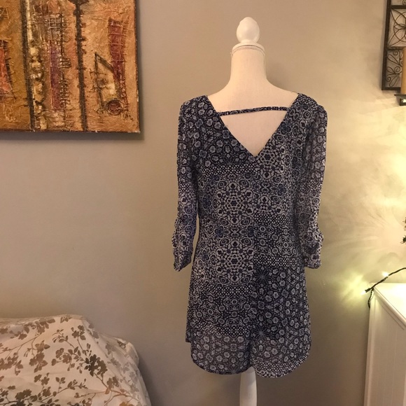 Navy & White Dress - Picture 4 of 5